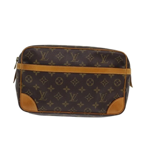 LOUIS VUITTON Monogram Compiegne 28 Clutch Bag - Picture 12 of 16